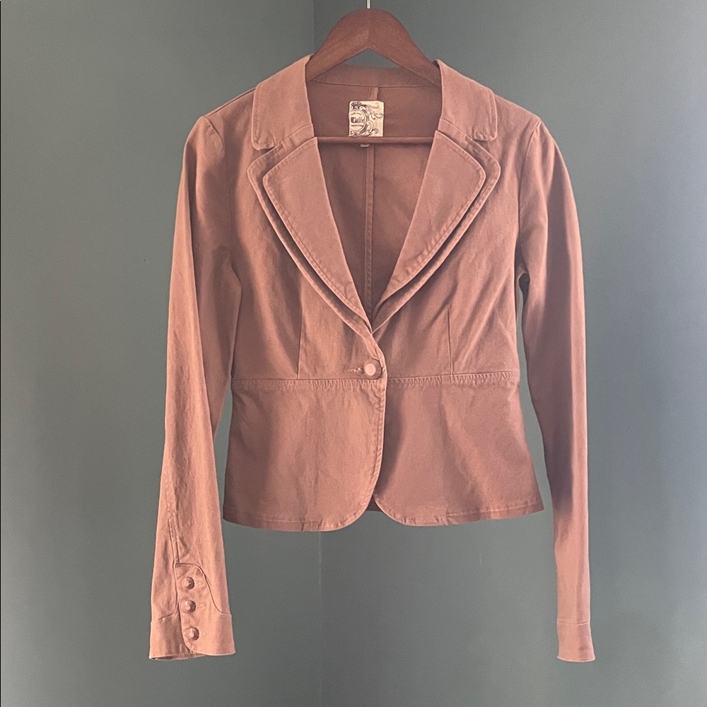 Tulle Women's Tan Blazer